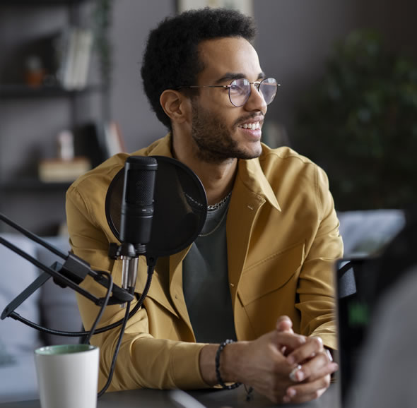 podcast-speaker